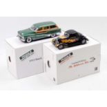 Danbury Mint 1/24th scale pair to include, 1934 Ford 3 window coupe - The California Coupe limited