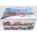 Playmobil No.4019 Old Timer Radio Controlled Train Set, housed in the original box, appears