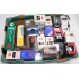 24 various boxed and loose 1/76th scale public transport diecasts, to include EFE, Corgi, Corgi 50th