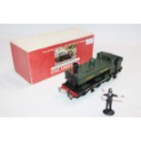 A very well made and painted Underhill GW green open cab 0-6-0 pannier tank, 2-rail finescale