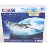 A Corgi Aviation Archive model No. AA27501 1/72nd scale diecast model of a Short Sunderland MkIII