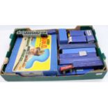 Tray containing a collection of Hornby Dublo Locomotives, Sets and Rolling Stock, to include a boxed