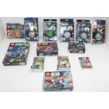 One box containing a quantity of LEGO Star Wars items to include various Planets, (Endor, Naboo,