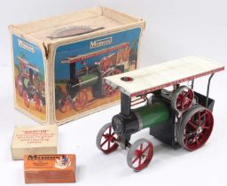 Mamod Boxed TE1A Traction Engine, of usual specification with steering rod, and a number of fuel