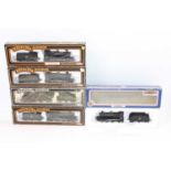Five Mainline locos & tenders: BR black 43XX 2-6-0 no.5326; 4-6-0 'Hinton Manor' BR 7819; 43XX 2-6-0