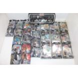 Hasbro Star Wars The Saga Collection boxed figures x25 including, Darth Vader, C-3PO, Han Solo,