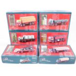 Six Corgi 1:50 scale "Passage of Time" The Leyland Clocks series collectors models including 26601