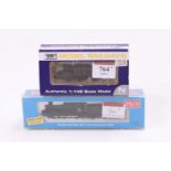 Two N gauge locos: Peco NL-27, 0-6-0 Collett goods BR black late crest; with Dapol ND-025 M7 BR