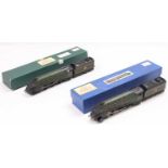 Two Hornby Dublo 3-rail A4 locos & tenders, Mallard & Silver King, both BR lined green, both show