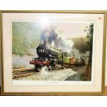 Terence Cuneo (1907-1996) - South Wales Pullman, limited edition print, pencil signed to the