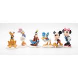 A Royal Doulton set of six Mickey Mouse Collection figures, each boxed, largest 14cm high