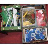 Two boxes of various Meccano