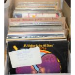 A collection of 106 vinyl LPs, mainly rock and pop, to include Shaft, Bobby Vee, Donovan, Diana