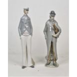 A Lladro porcelain figure 'The Sea Captain', No.4621, by Salvador Furio, h.37cm; together with