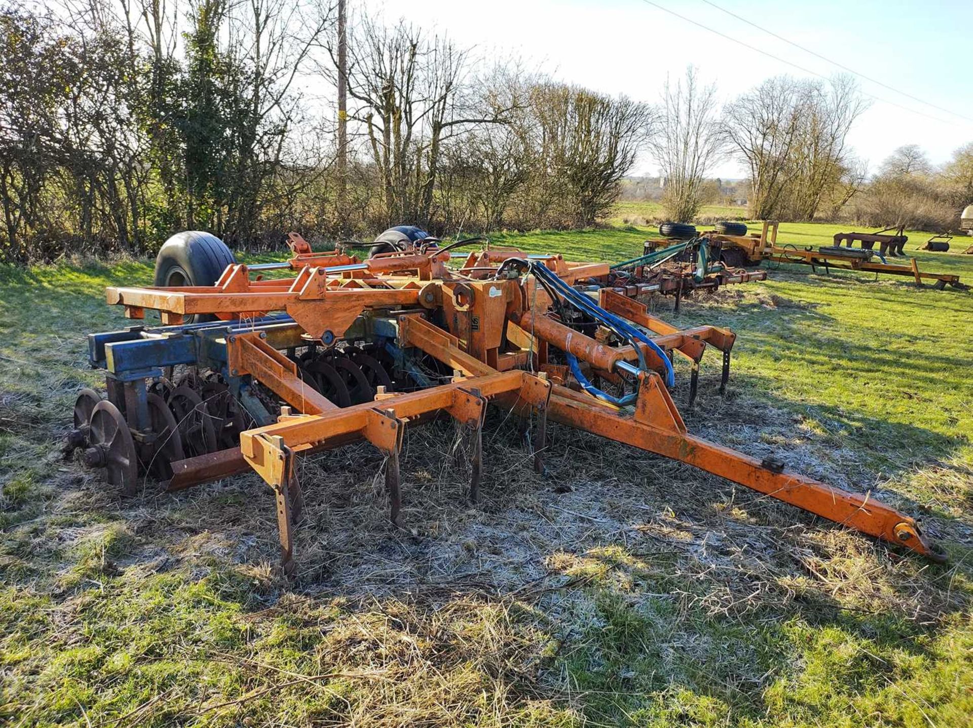 Galucho 4.6m Trailed Soil Press with Levelling Boards - Image 3 of 7