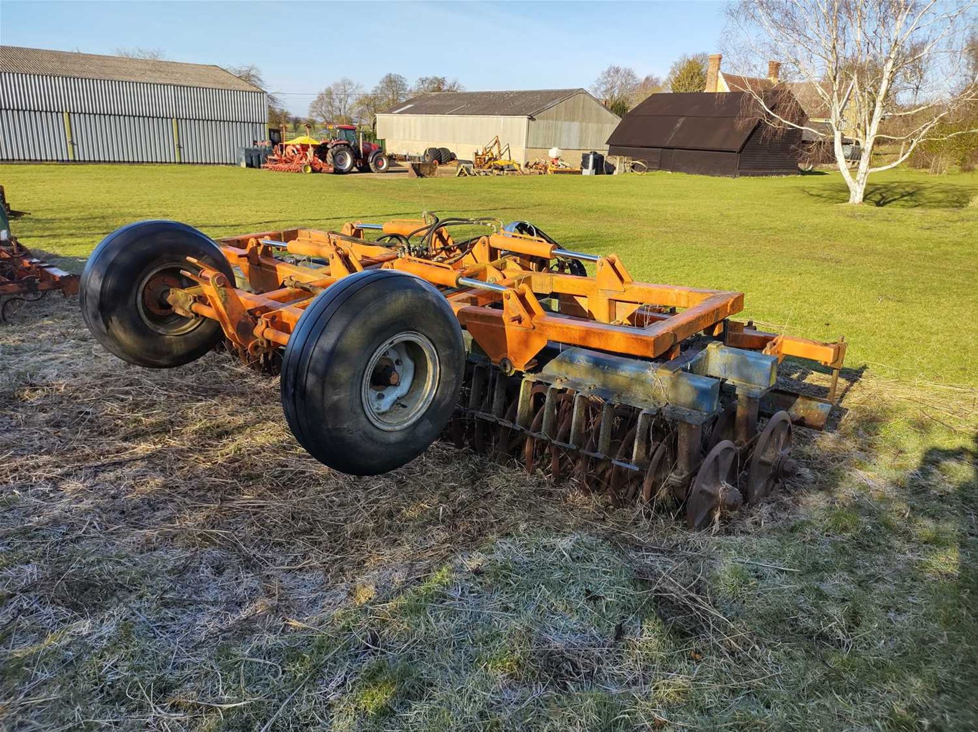 Galucho 4.6m Trailed Soil Press with Levelling Boards - Image 6 of 7