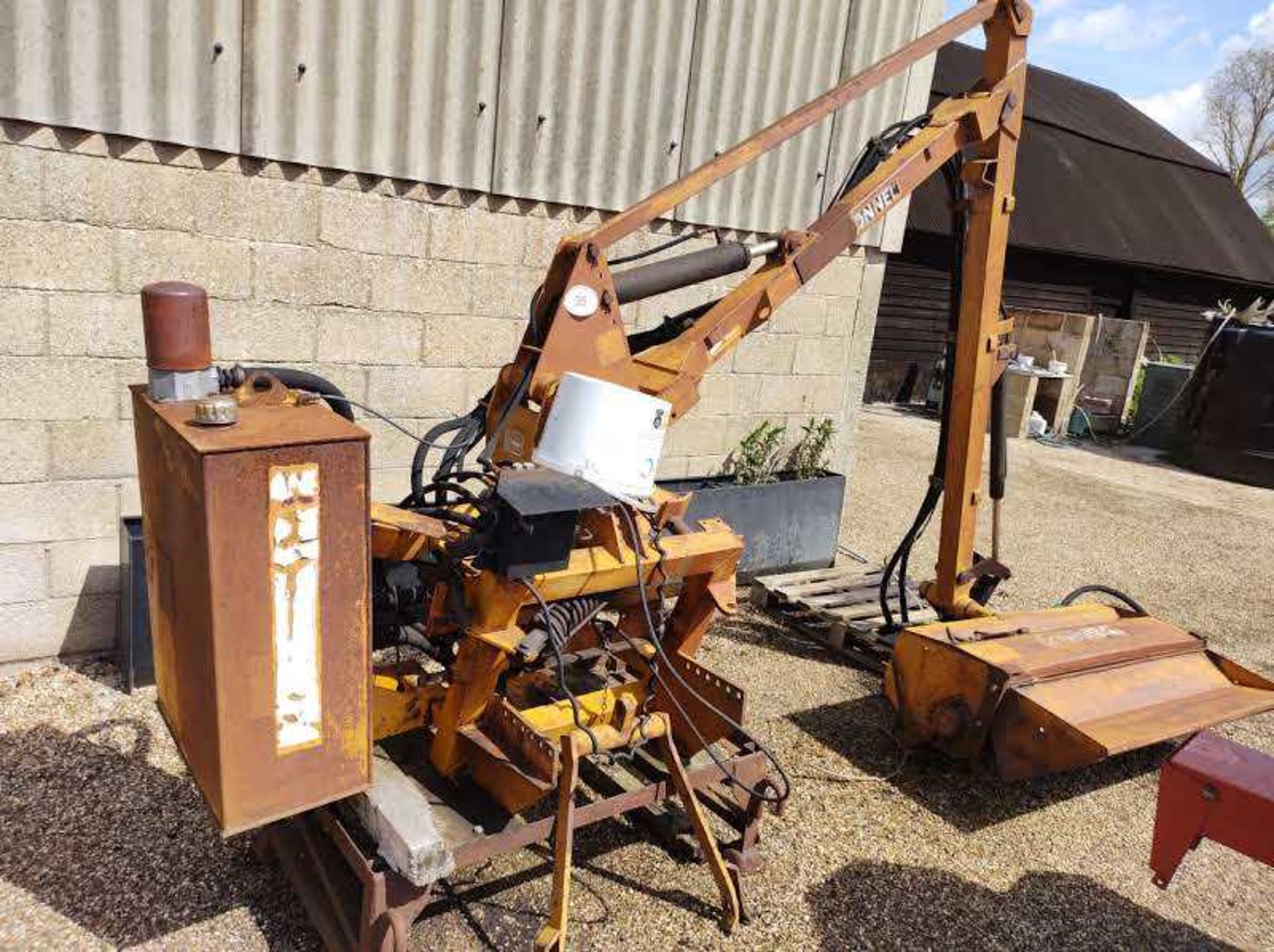 McConnel PA35 Hedge Cutter with Electric Controls (1.2m Flail Head)