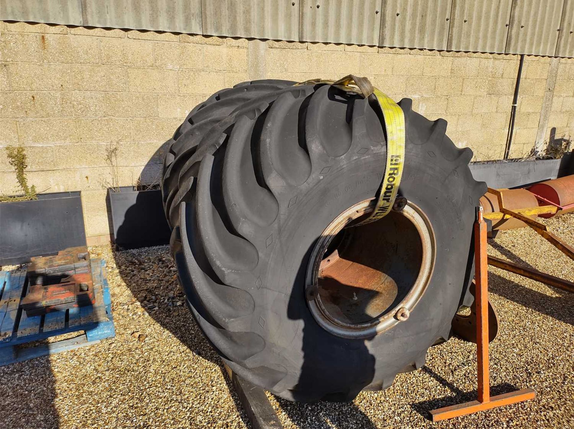 Pair of 66 x 43 25 on 8 Stud Centre Terra Tyres - Image 2 of 3