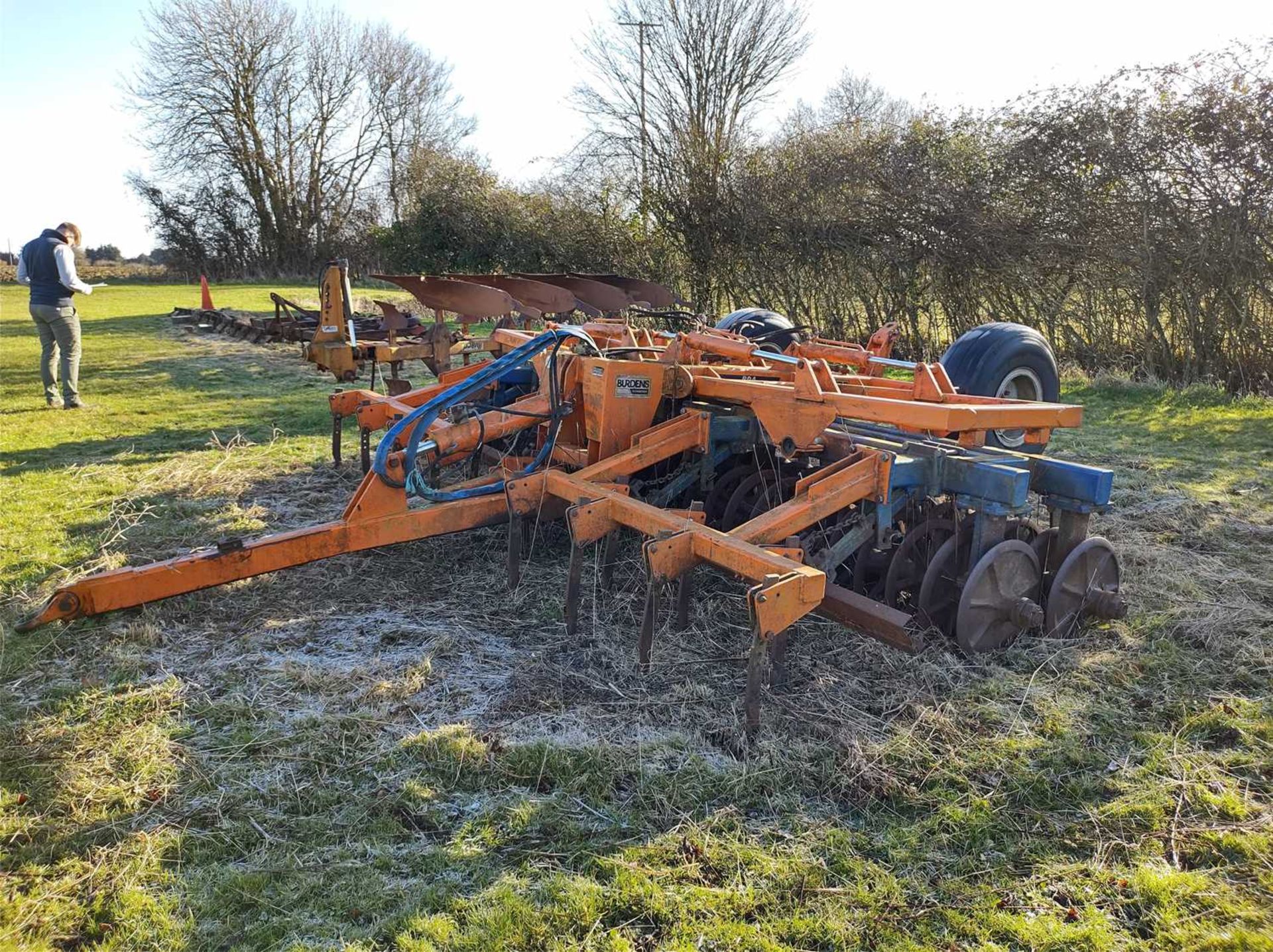 Galucho 4.6m Trailed Soil Press with Levelling Boards - Image 5 of 7