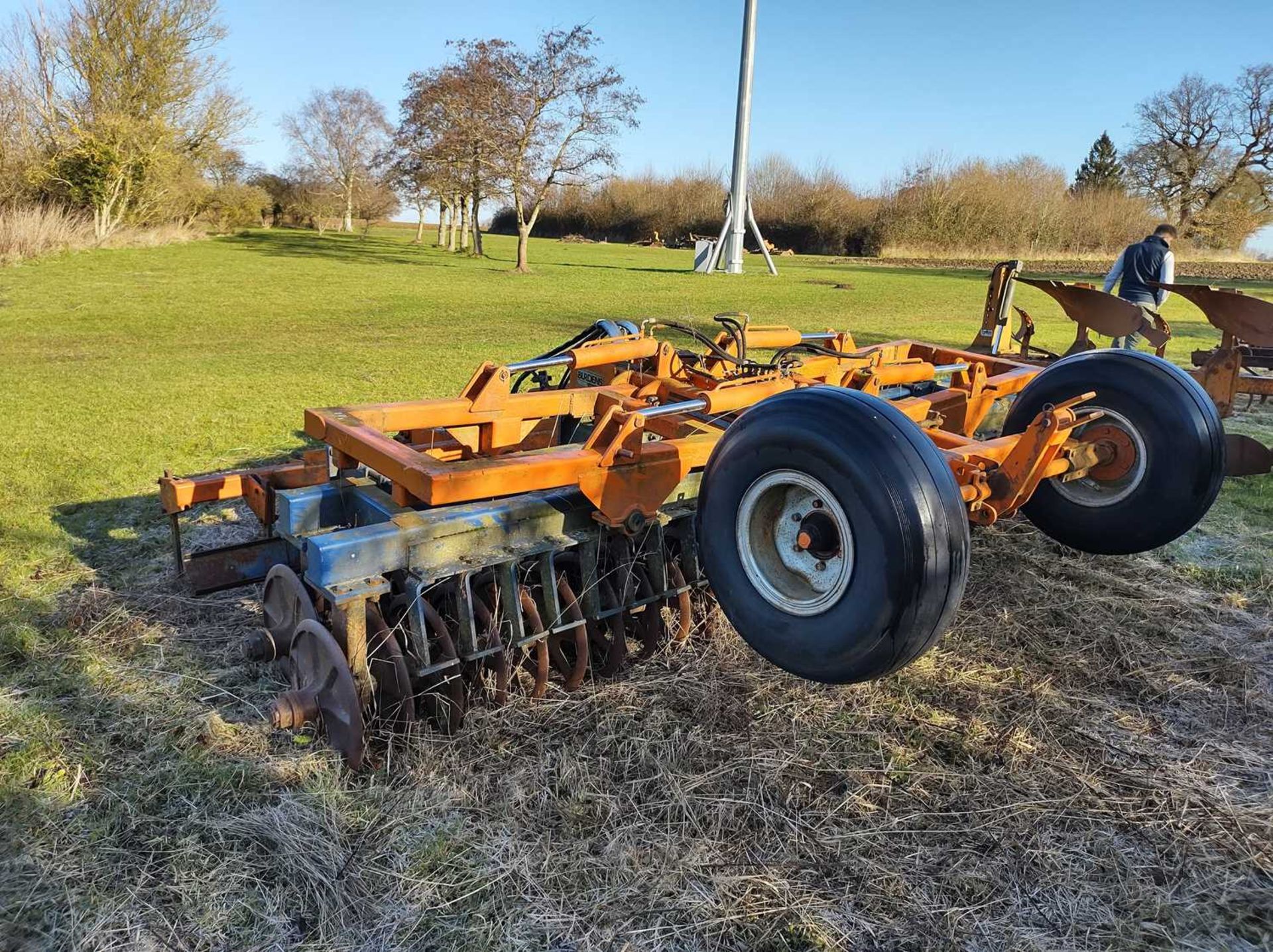 Galucho 4.6m Trailed Soil Press with Levelling Boards - Image 2 of 7