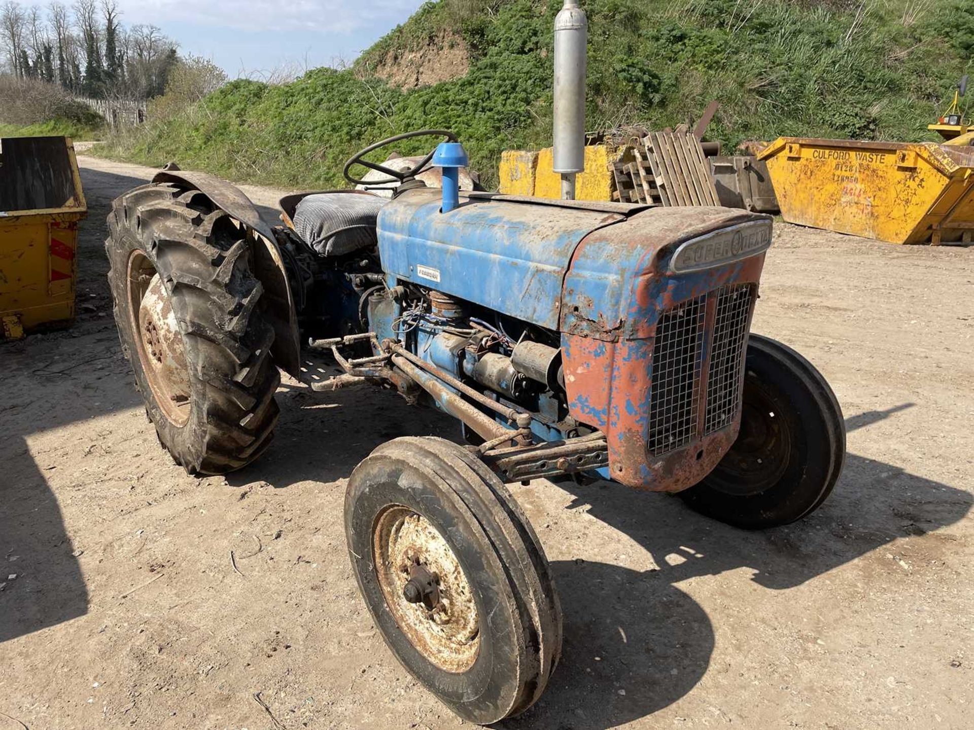 Fordson Super Dexter Tractor. No V5