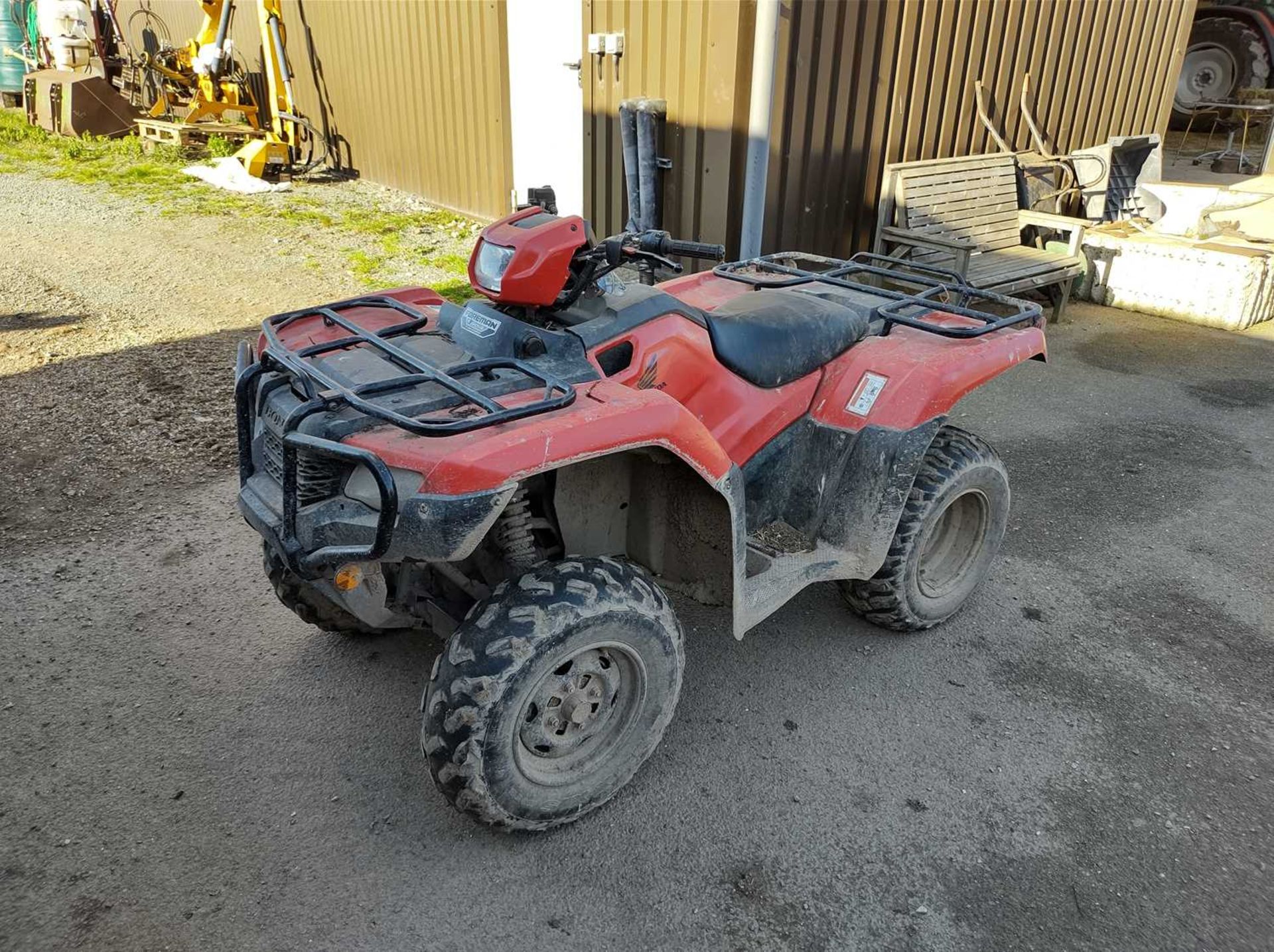 Honda Foreman 4x4 Quad Bike. 4,888km (2017)