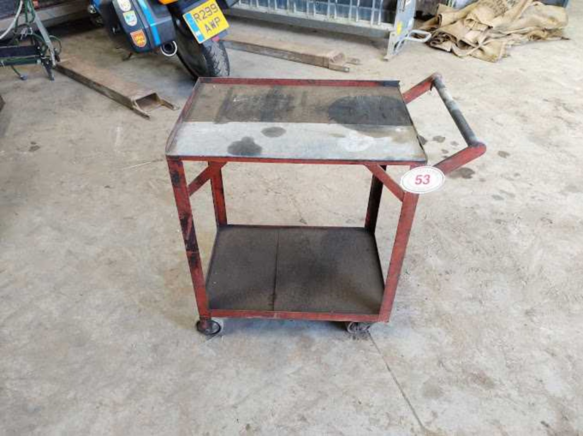 Wheeled Workshop Trolley