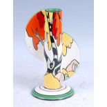 A Wedgwood Clarice Cliff 2000 Collection Honolulu pattern 464 shape vase, limited edition number