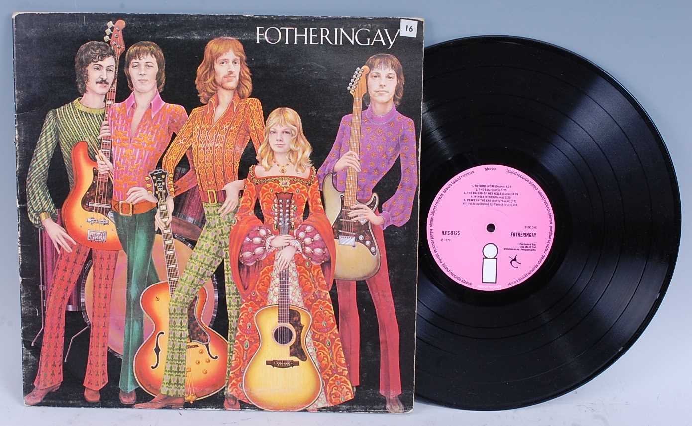 Fotheringay - Fotheringay, ILPS 9125 A//2 / B//2, pink Island white i label, B4 Denny credit the