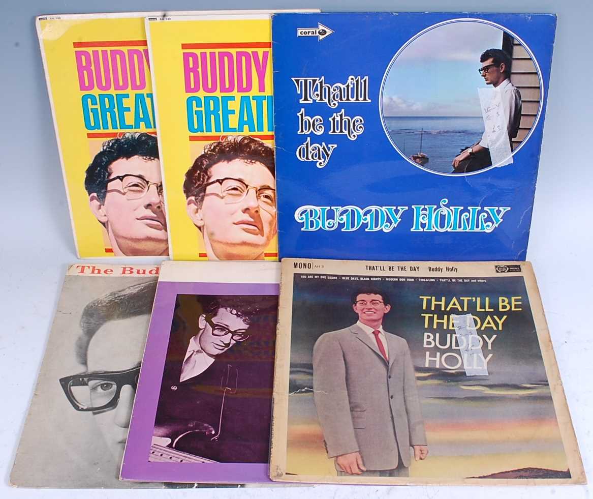 Buddy Holly, a collection of ten LP's to include The Buddy Holly Story 5 LP box set (World Records - Image 2 of 2
