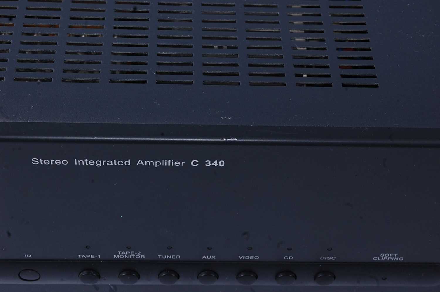 A collection of stereo components to iclude a Nad Stereo Integrated Amplifier C 340, serial no. - Bild 8 aus 10