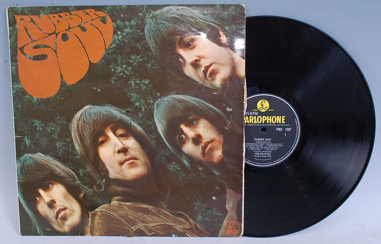 The Beatles - Rubber Soul, UK 2nd pressing, Parlophone PMC 1267 XEX 579-4 / 580-4, mono. (1)