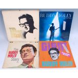 Buddy Holly, a collection of ten LP's to include The Buddy Holly Story 5 LP box set (World Records