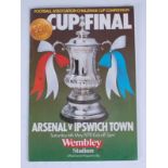 A 1978 F.A. Cup Final Arsenal v Ipswich Town Official souvenir programme, signed by fourteen Ipswich