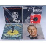A collection of vinyl mostly LP's but some 7" singles, various genres to include Frank Sinatra -