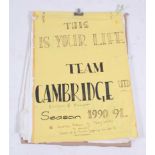 Terry Challis, (1935-2009), This Is Your Life Team Cambridge United, Division 3 Champions Season