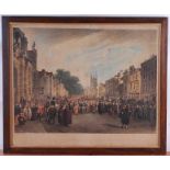 After George Jones (1786-1869) - His Royal Highness the Prince Regent received by the University and