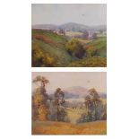 Herbert Rushton Wibberley (1884-1955) - Pair; North Country landscapes, watercolours, each signed