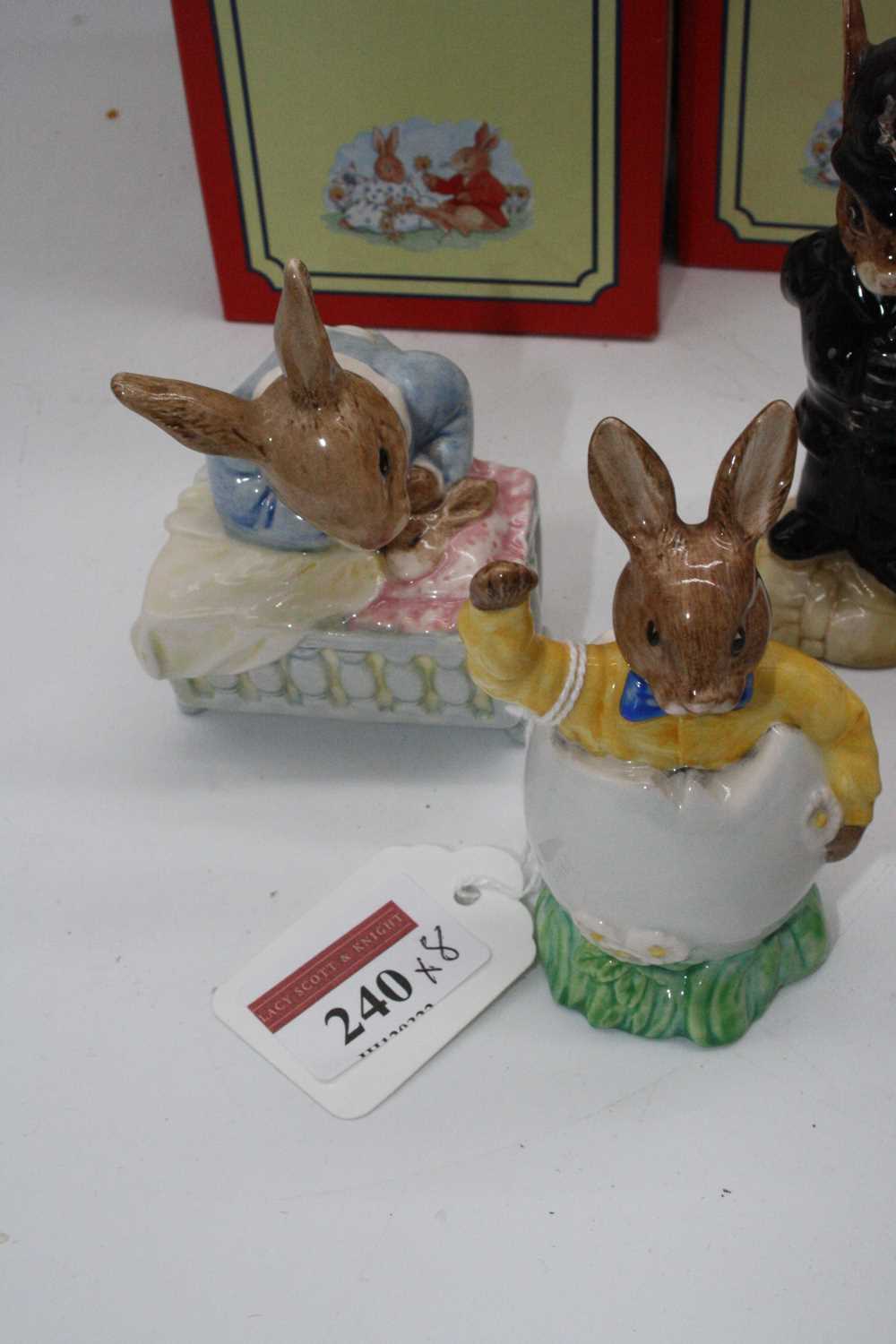 A collection of Royal Doulton Bunnykins figures to include Choir Singer, and Fireman, the largest - Image 3 of 7