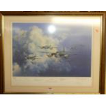 Frank Wootton (1911-1998) - Mosquito, limited edition print numbered 559/850, signed by the artist