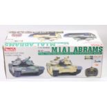 Techs Radio Controlled Model of a 1/16th scale M1A1 Abrams Tank, housed in the original box