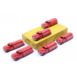 Dinky Toys No. 36PB "ESSO" Tanker original trade box containing 6 examples finished in red with