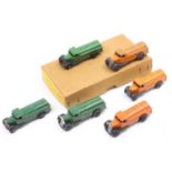 Dinky Toys No. 25D Petrol Tank Wagon original trade box containing 6 examples comprising 3 with an