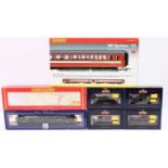 Hornby, Lima & Bachmann items: Hornby R2108 BR Sprinter 155 2-car unit, maroon & cream livery of W.