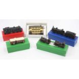 Kit or possible kit-built locos: Ratio kit 2-4-0 & tender LMS 147; metal 4-4-2 tank LMS 2137 (E);