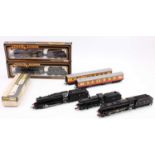 Collection of various 00 Gauge railway locomotives and rolling stock, to include Wrenn W2233 0-6-0