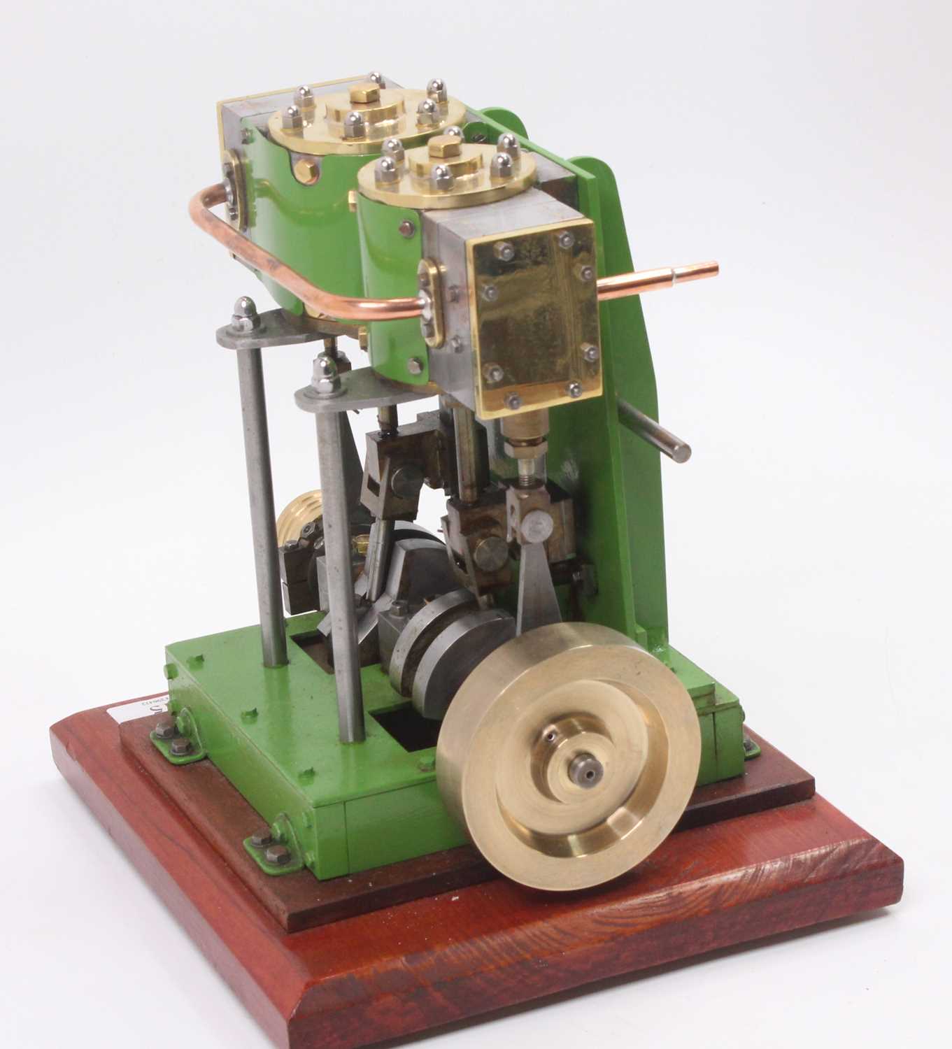 From Reeves Designs a well-constructed model of a "Regent" double crank twin cylinder compound - Bild 4 aus 5