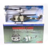 Marine Lynx 3 Channel Radio Controlled Helicopter, housed in the original box