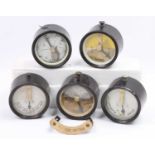 5 various signal box dials