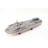 A very well made balsawood with GPR hull German WW2 Attack Torpedo Patrol Boat, finished in grey and